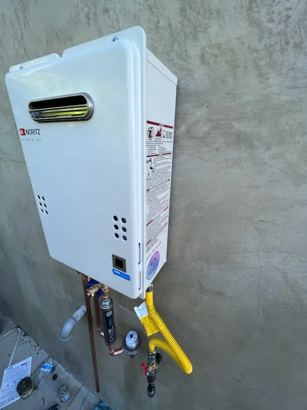 Tankless water heater installation for Hershey homes